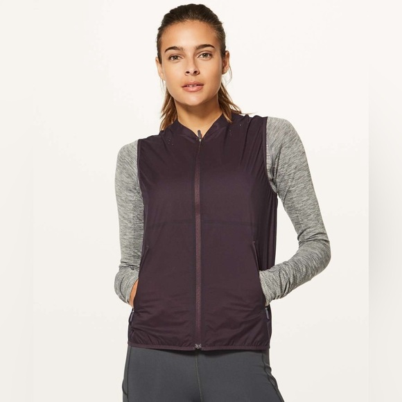 Lululemon Like The Wind Vest, Pelt, Size 2 - Picture 1 of 14